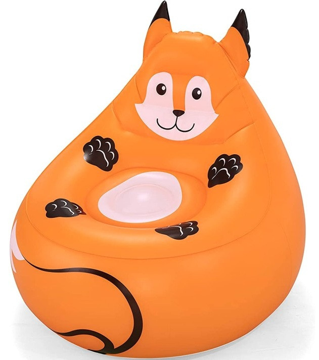 Надувне крісло Bestway 75116-fox (72 x 72 x 72см) оранжеве